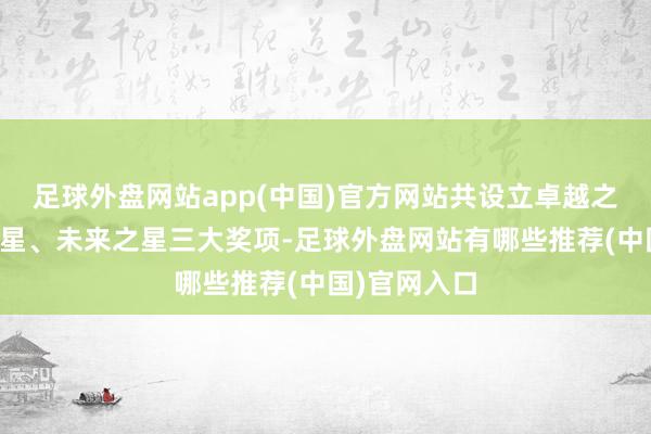 足球外盘网站app(中国)官方网站共设立卓越之星、探索之星、未来之星三大奖项-足球外盘网站有哪些推荐(中国)官网入口